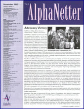 November 2002 Newsletter